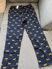 J Crew Pajama Pants Large men s dog Print