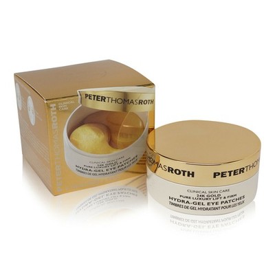 Peter Thomas Roth 24K Gold Hydra-Gel Eye Patches 60 Patches New in Box