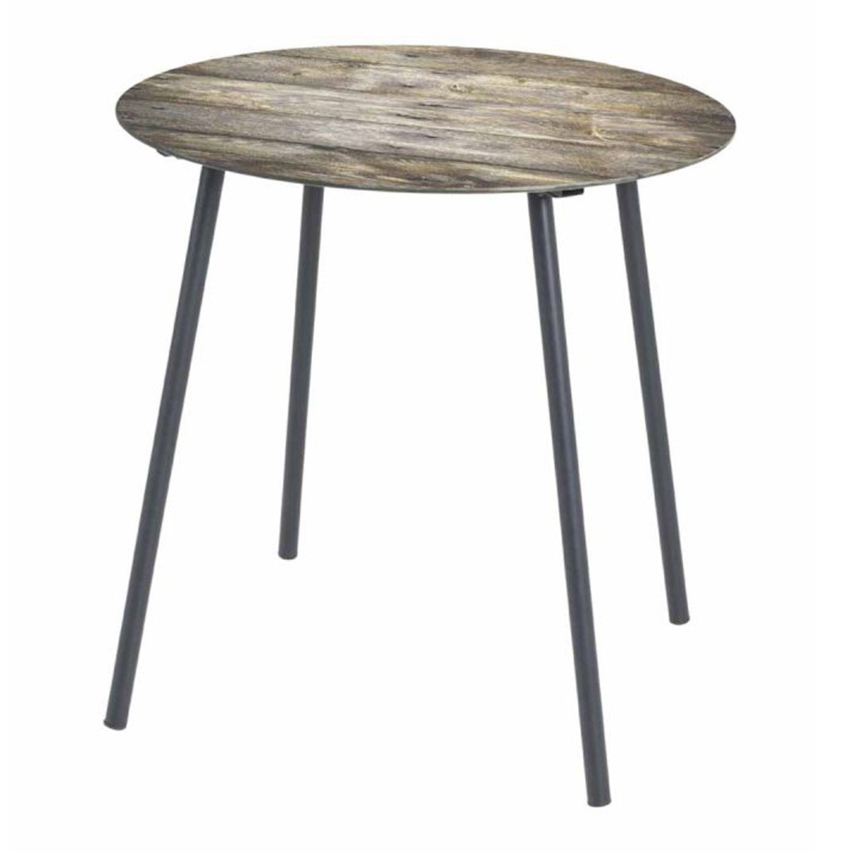 Table d'appoint Zelna 41cm en bois clair pour mobilier de salon moderne