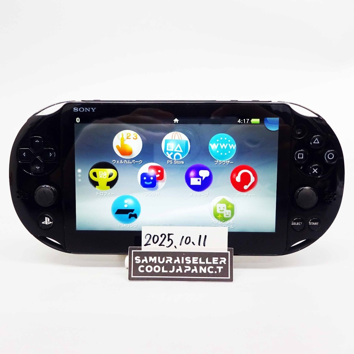 Sony Playstation PS Vita Black PCH-2000 ZA11 Console only PSV Slim