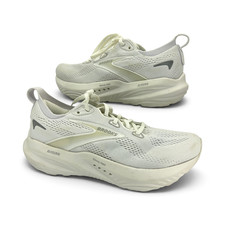 Brooks Glycerin 22 1204341B151 Women's 8.5 B White Grey Running Shoes