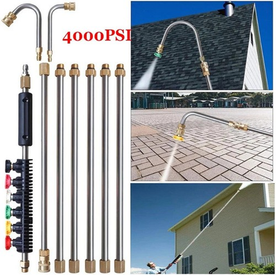 #ad 120 inch Pressure Washer Extension Wand Replaceable Upgraded Power Washer Lance $27.98