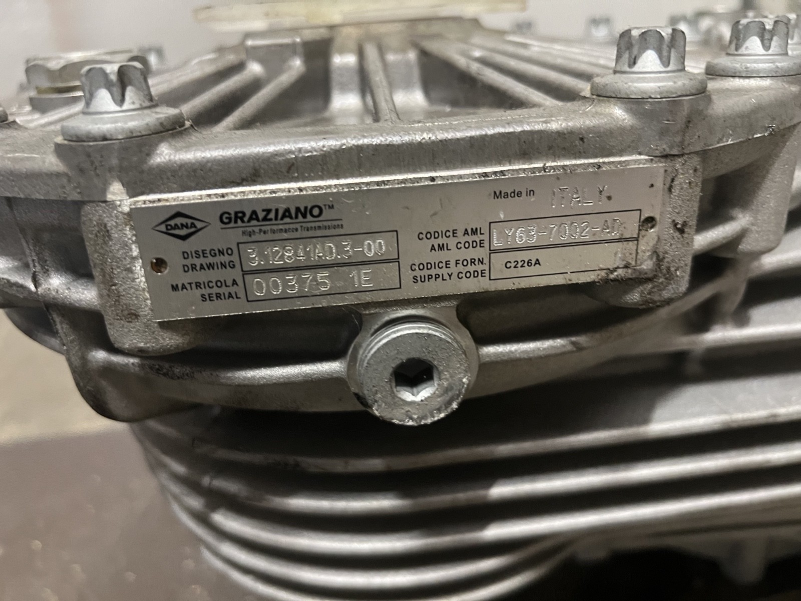 Aston Martin Vantage 2019-2021 Transmission
