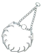 Herm Sprenger Chrome Plated Prong Dog Training Collar Ultra-Plus Pet Pinch Co...