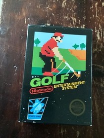 Golf Nintendo NES Game 1985 Complete In Black Box