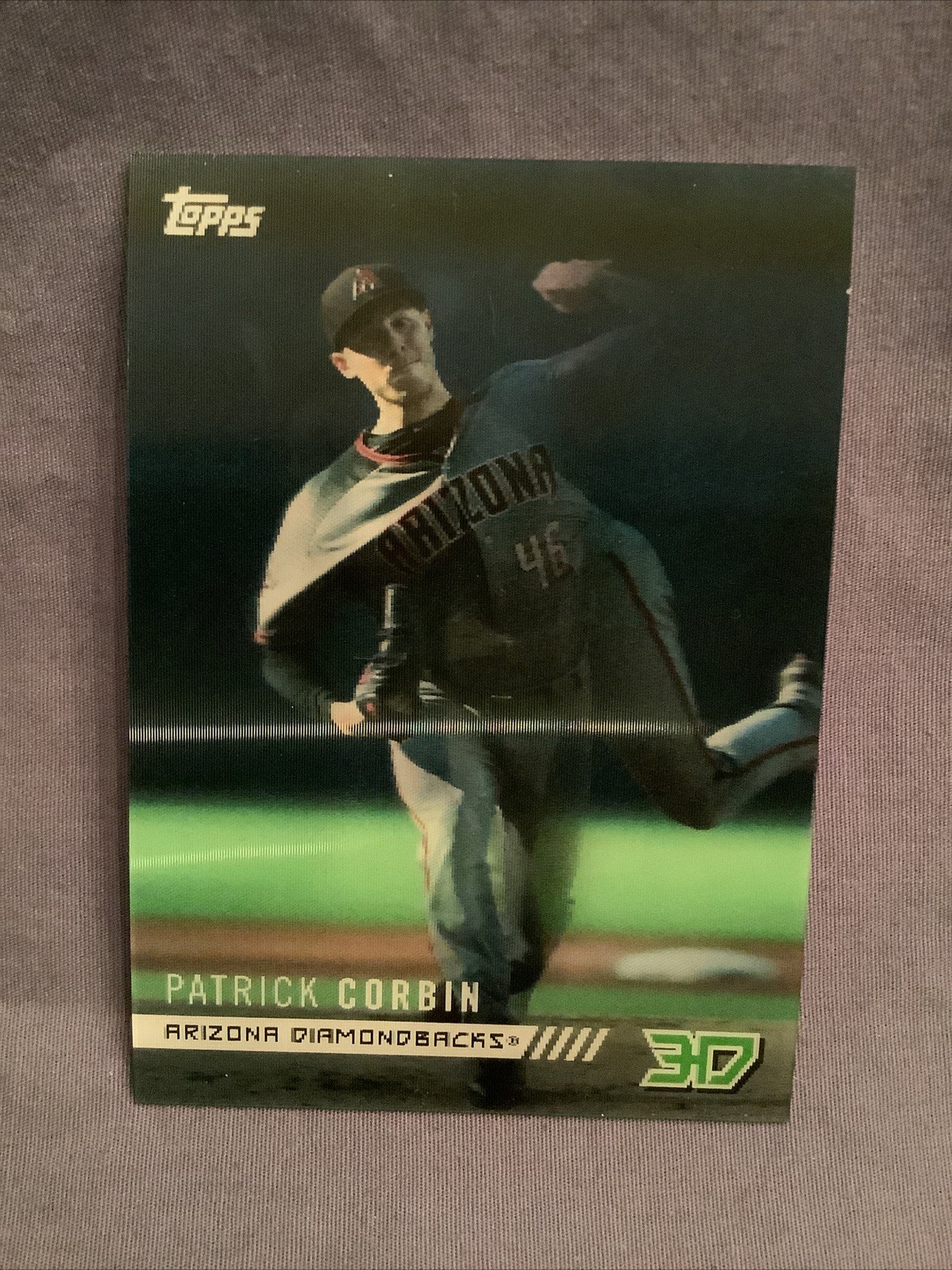 2018 Topps On Demand 3D #M-5 Patrick Corbin - Motion