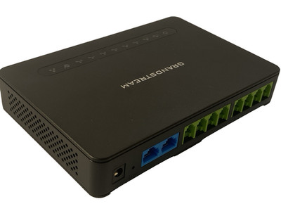 Grandstream HT818 8-Port FXS VoIP Gateway Gigabit NAT Router Tested Working