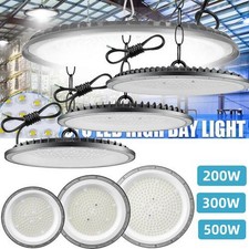 UFO LED High Bay Light Low Bay Warehouse Garage Industrial Lamp 200W/300W/500W