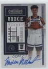 2020-21 Panini Contenders Ticket Premium Edition Jaden McDaniels Rookie Auto RC