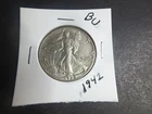 1942 Walking Liberty Half Dollar BU