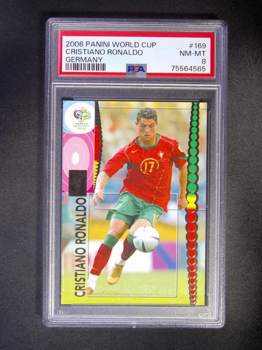 2006 Panini FIFA World Cup Germany Cristiano Ronaldo #169 for sale
