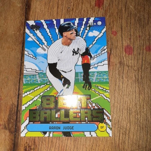 Aaron Judge 2026 Topps Series 1 Celebration 8 Bit Ballers #8B-10