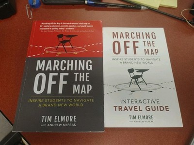 Marching Off the Map Book & Interactive Travel Guide 2 Books VGC