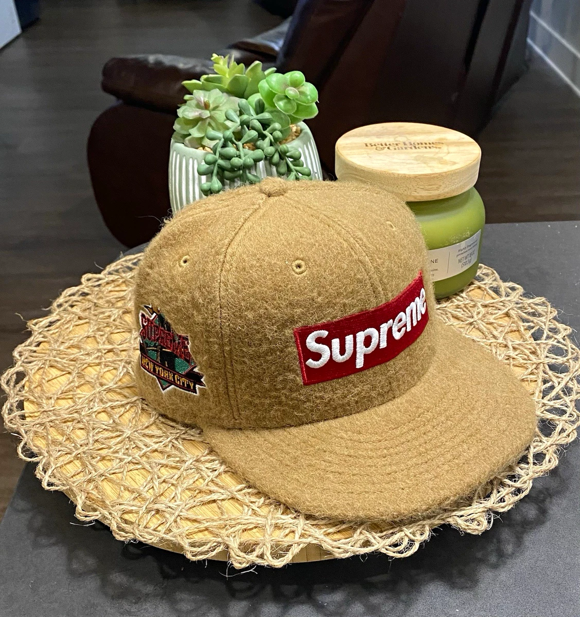 Supreme Brown Hats for Men for sale | eBay
