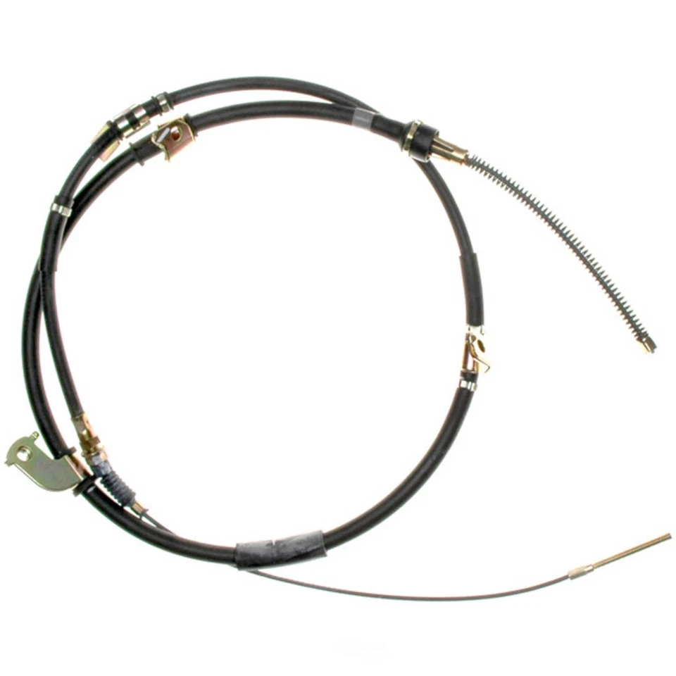 Cabo de freio de estacionamento traseiro direito para 1987-1990 Mitsubishi Van 1988 1989 Raybestos - Imagem 2 de 2