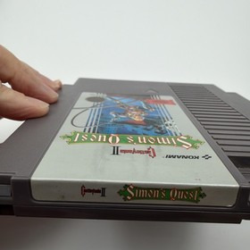 Castlevania 2 II Simons Quest (Nintendo NES, 1987) Authentic Cart Tested