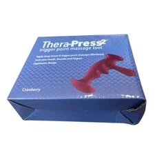 Thera Press 2 Trigger Point Massage Tool Cranberry NEW