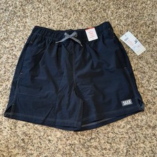 SAXX Oh Buoy 2N1 Volley 5" Shorts Men  s Small Black Swim Trunks Liner Drawstring