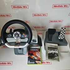 Volante Racing Ufficiale Xbox 360 + Pedale Forza 2 Motorsport + Griglia Corsa
