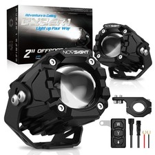 2x Novsight 2 Inch Led Pods Driving Lights Off Road For Motorcycle Truck Atv Utv