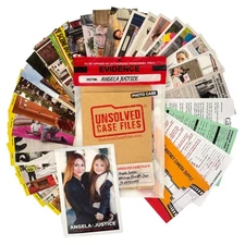 Unsolved Case Files: Who Murdered Angela Justice? Cold Case Murder Mystery Game