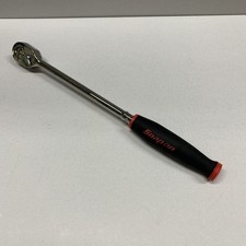 Snap On Tools Usa Thll72 Red 14 Drive Soft Grip Extra-long Handle Ratchet New