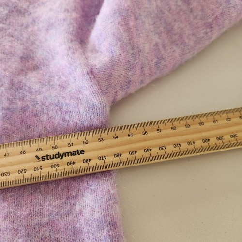 Witchery Jumper Womens Size XS Purple Wool Mohair Soft Fleece Pullover - Picture 8 of 10