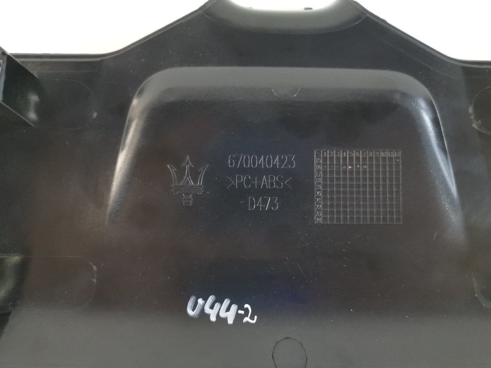 MASERATI LEVANTE S 3.0L 2017  Interior Rear View Mirror Cover Trim 670040423 OEM