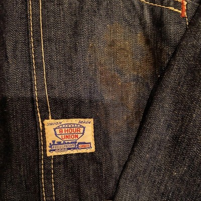 Joe Mccoy Cattle Drive Brand Denim Jacket 42 Men's #EB BZA Joe Mccoy Cattle Drive Brand Denim Jacket 42 Men's #EB BZA