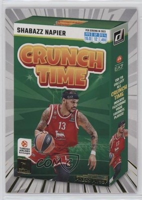 2023-24 Panini Donruss EuroLeague Crunch Time Press Proof Shabazz Napier #6 5lz