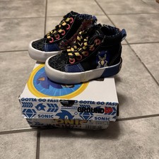 Sonic The Hedgehog Ground Up Shoes - Toddler Size 5 New