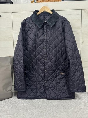 Men Barbour Jacket Navy Polyester 38 / M / 46