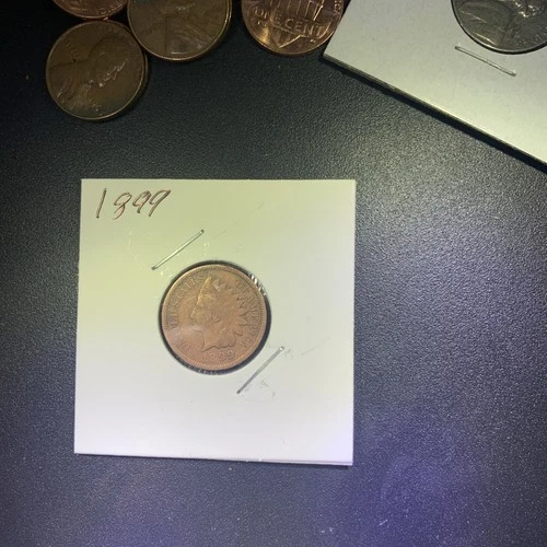 JB RFM 82632 Indian Head Cent 1899 Good Conditon