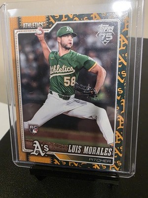 2026 Topps Series One Luis Morales A's Team Border (RC)