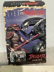 Alien vs Predator Atari Jaguar Complete in Box Includes Manual & All 3 Overlays