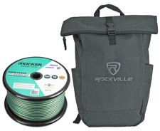 KICKER 47KMW16400 400 ft. 16 AWG Marine Speaker Wire Backpack KMW16400