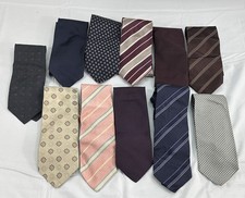 Vintage Lot 11 Hugo Boss Italy 100 Silk Men's Ties