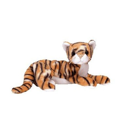 TY Beanie Baby - INDIA the Tiger (7 inch) - MWMTs Stuffed Animal Toy