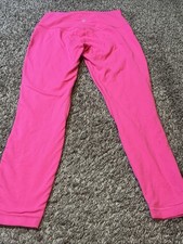 WOMEN'S LULUEMON ALIGN HIGH RISE LEGGINGS in DARK PINK SIZE 6