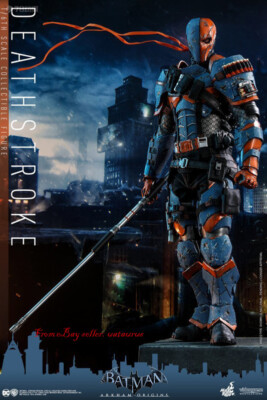 Perfect HotToys 1/6 Vgm30 Batman: Arkham Origins Deathstroke In
