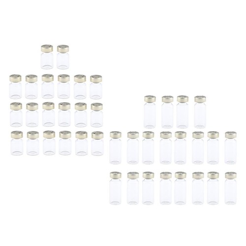 40 Stück steriler kleiner versiegelter Behälter mit Deckel für Salon - 5 ml / 10 - Bild 5 von 7