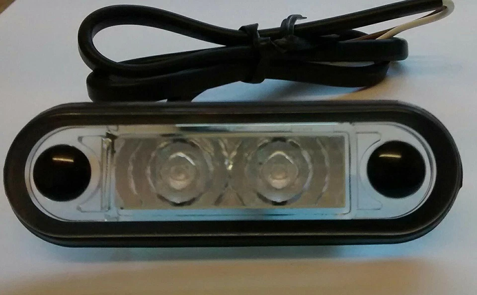 HELLA STYLE LED FLUSH FIT KELSA BAR MARKER LAMP LIGHT 12v 24v - Image 3 of 4