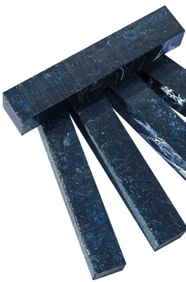 3/4'' x 3/4'' x 5'' Dark Nebula Pen Blank Acrylester #XX53