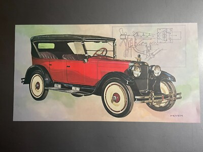 1922 Rickenbacker Convertible Aufdruck, Bild, Plakat - Selten Rahmbar Klein