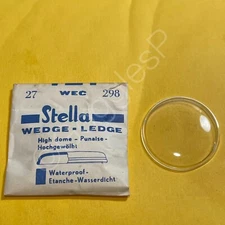 Stella WEC Wedge-Ledge High Dome Waterproof Acrylic Crystal (Choose Size)