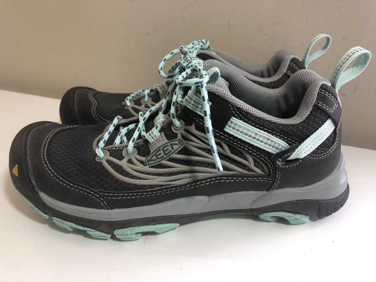 Keen Saltzman Gray Aqua Trail Hiking Waterproof Outdoors Comfort
