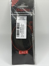 ChiaoGoo Red Lace Stainless Steel Circular Knitting Needles - 40cm Size 6 4mm 