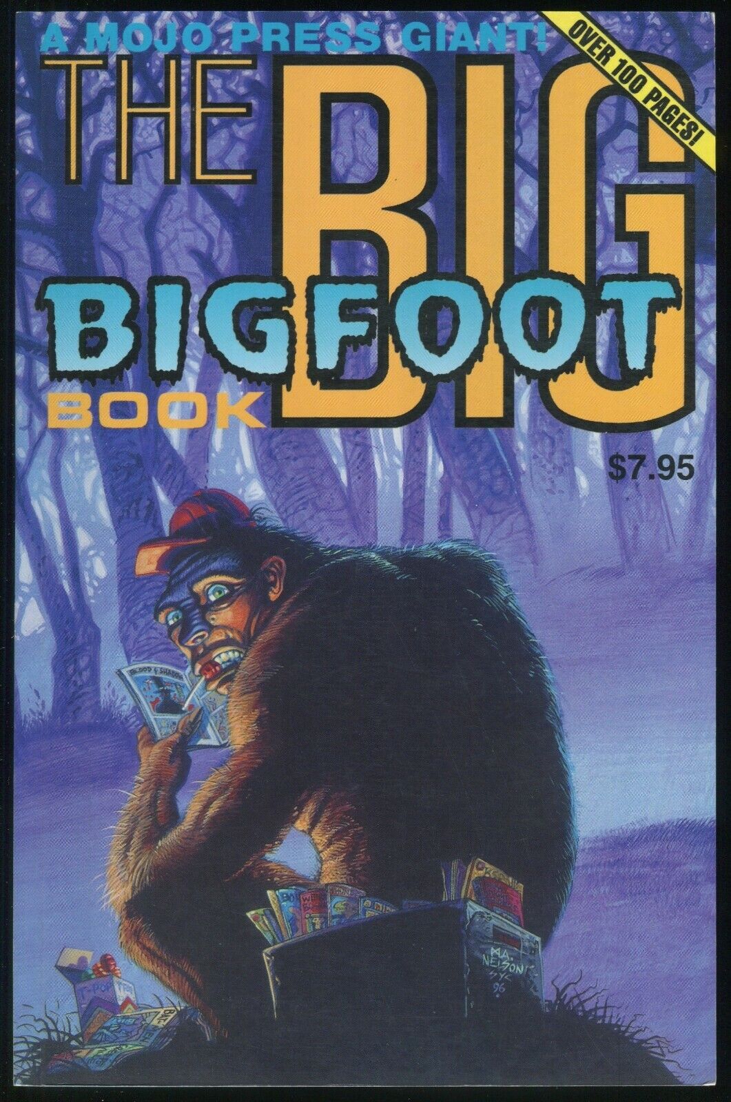 Big Bigfoot Book Trade Paperback TPB Monster Horror Sasquatch Yeti Donkey Kong 