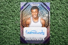 Calvin Murphy 2024 Prizm Draft Picks Legacy Signatures #LS-CVM Mojo /25 Auto
