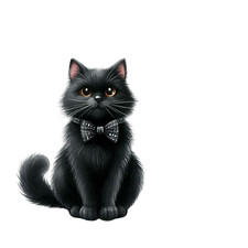 Wall Decal Sticker Black Cat Wall Sticker 18X18cm Large